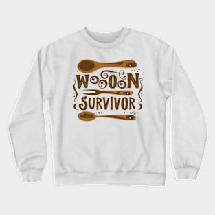 wooden spoon survivor Crewneck Sweatshirt